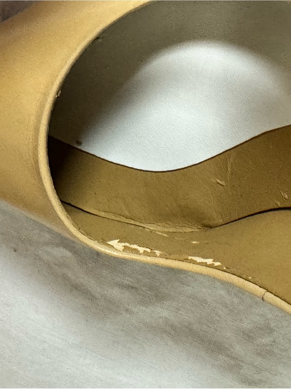 Nine West Camel/Tan Pointed Leather Pumps - Picture 9 of 9